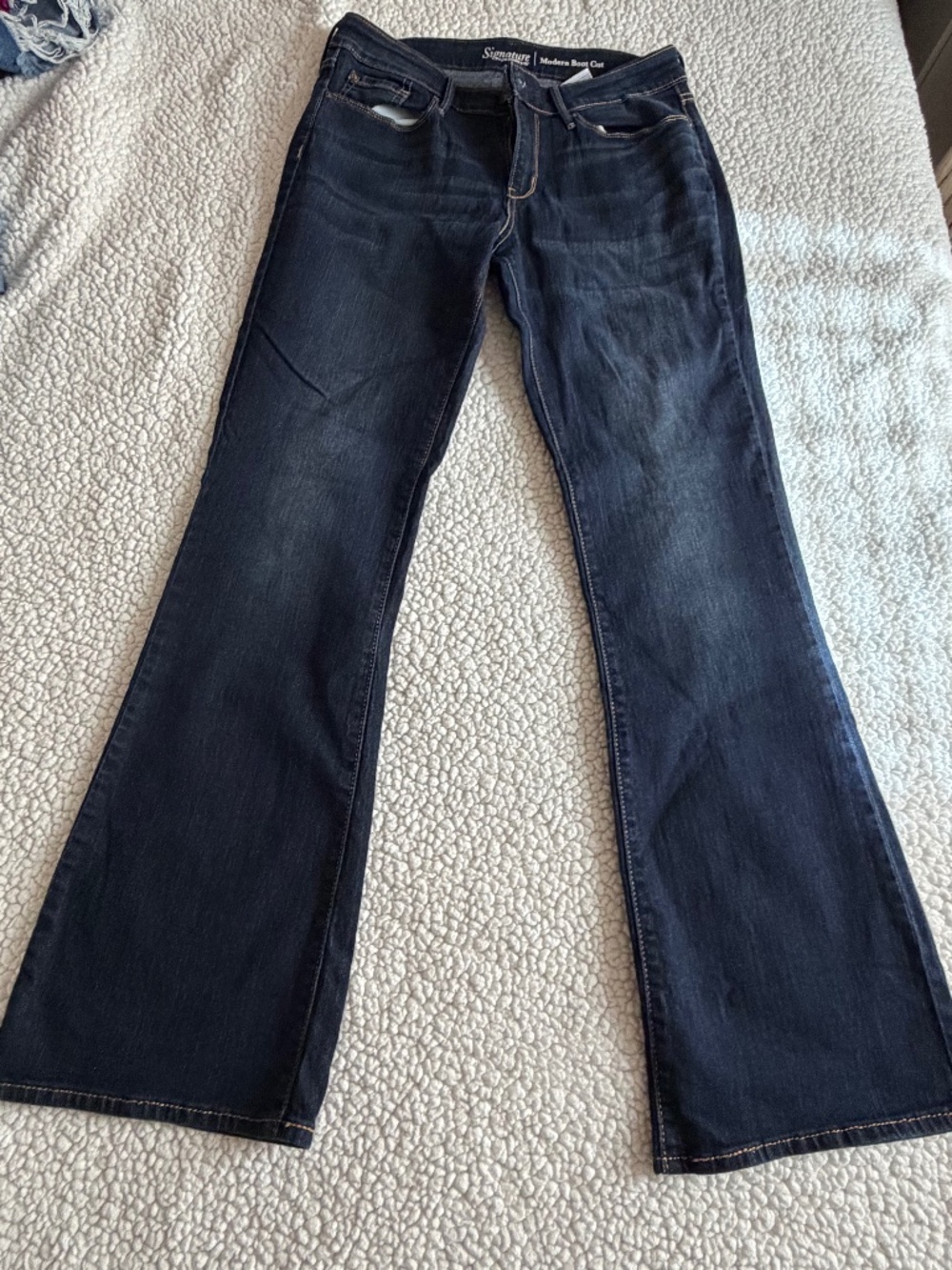 Signature by Levi Strauss & Co. Modern Boot Cut Jeans- Size 8M